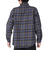 エスエーエス（S.A.S）ネルチェックCPOシャツ SAS2325800-79:NAVY