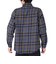 エスエーエス（S.A.S）ネルチェックCPOシャツ SAS2325800-79:NAVY
