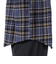エスエーエス（S.A.S）ネルチェックCPOシャツ SAS2325800-79:NAVY
