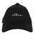 エルケクス（ELKEX）スエードロゴキャップ EKL3FA0024 BLK 帽子
