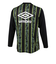 アンブロ（UMBRO）サッカーウェア グラフィック長袖プラクティスシャツ UUUWJB51 BLK