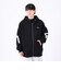 ルーカ（RVCA）FAKE RVCA ジップフーディー BD042157 BLK