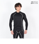 デュアリグ（DUARIG）ウィンドクロス モックネック長袖ウェア 3F0005-AHET-786ES BKXGY