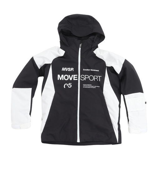 デサント スキーウェア　ジャケットとパンツセット 黒/白　サイズM デサント（DESCENTE）スキーウェア スーツ ジャケット パンツ 上下