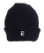 エルケクス（ELKEX）ニット帽 ベーシックウォームカフワッチ EKM3FA0019 BLK 防寒 フリーサイズ 黒