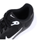ナイキ（NIKE）ジュニア スポーツ シューズ レボリューション7GS ブラック ホワイト FB7689-003 スニーカー 部活 登校 通学 運動