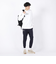 マジェスティック（MAJESTIC）クルースウェットシャツ OT0523FW0001-WHT