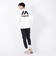 マジェスティック（MAJESTIC）クルースウェットシャツ OT0523FW0002-WHT