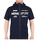 デサント（DESCENTE）半袖パーカー メンズ フルジップフーディー DX-C2439 NV