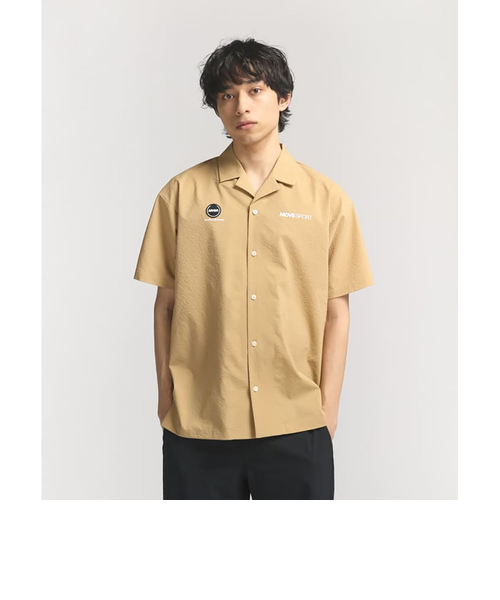 デサント（DESCENTE）半袖シャツ メンズ SEERSUCKER オープン