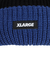 エクストララージ（XLARGE）ニット帽 2TONE CUFFビーニー 101234051007-BLACK