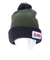 エクストララージ（XLARGE）POMPOM バイカラー ニットキャップ 101234051010-GREEN