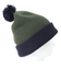 エクストララージ（XLARGE）POMPOM バイカラー ニットキャップ 101234051010-GREEN