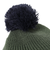 エクストララージ（XLARGE）POMPOM バイカラー ニットキャップ 101234051010-GREEN