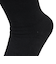 エアボーン（ARBN）ヒートクロス クルーソックス 無地 BLK 2足組 AB43AC1607 BLK25 防寒