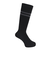 エアボーン（ARBN）ヒートクロス クルーソックス ライン GRY/BLK 2足組 AB43AC1609 GRY25 防寒