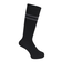 エアボーン（ARBN）ヒートクロス クルーソックス ライン GRY/BLK 2足組 AB43AC1609 GRY25 防寒