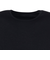 クー（Coo.）ヒートクロス 厚手 クルーネック長袖アンダ-シャツ 891CO3GC0031 BLK 防寒