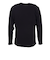 クー（Coo.）ドライウォーム 極厚手 クルーネック長袖アンダ-シャツ 891CO3GC0038 BLK 黒 M-3L