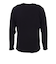 クー（Coo.）ドライウォーム 極厚手 クルーネック長袖アンダ-シャツ 891CO3GC0038 BLK 黒 M-3L
