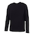 クー（Coo.）ドライウォーム 極厚手 クルーネック長袖アンダ-シャツ 891CO3GC0038 BLK 黒 M-3L