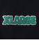 エクストララージ（XLARGE）CHENILLE スタンダード ロゴ スウェットフーディー 101234012009-BLACK