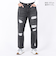 エクストララージ（XLARGE）DISTRESSED デニムパンツ 101234031010-BLACK