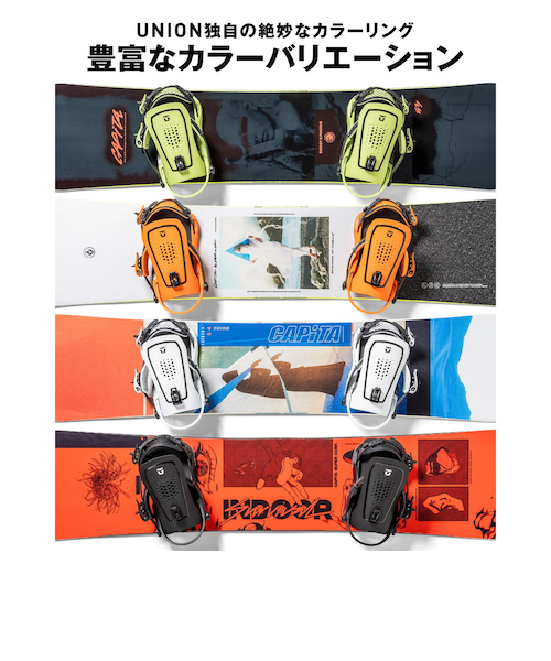 ろぴー　UNION FORCE Mサイズ　新品未使用品　23-24 ユニオン（UNION）スノーボードビンディング 型落ち 23-24 Force
