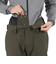 スノーボード ウェア パンツ BACK LOGO PANTS USM23OB00KHAKI