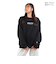 ニキータ（NIKITA）スノーボード ウェア 撥水 プルオーバー OVERSIZE クルー フリース NKT23FL004-BLK