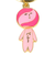 ゆきおシリーズ ぶらぶらキーホルダー バレー AMS011