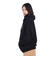 ハーレー（HURLEY）オーバーサイズ フルジップ フーディ 23 WFF2200002-BLK