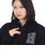 ハーレー（HURLEY）オーバーサイズ フルジップ フーディ 23 WFF2200002-BLK