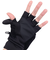 ザ・ワープ・バイ・エネーレ（The Warp By Ennerre）カバーミトングローブ ハーフ WB3QFG52 BLK 手袋 防寒