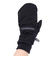 ザ・ワープ・バイ・エネーレ（The Warp By Ennerre）カバーミトングローブ ハーフ WB3QFG52 BLK 手袋 防寒