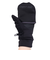 ザ・ワープ・バイ・エネーレ（The Warp By Ennerre）カバーミトングローブ ハーフ WB3QFG52 BLK 手袋 防寒