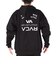 ルーカ（RVCA）CHECKER HOODIE パーカー BD042048 BLK
