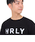 ハーレー（HURLEY）オーバーサイズ ブランドロゴ 長袖Tシャツ 23MLS2200001-BLK