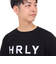 ハーレー（HURLEY）オーバーサイズ ブランドロゴ 長袖Tシャツ 23MLS2200001-BLK