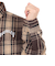 ハーレー（HURLEY）QUILTED フランネルシャツ 23MWV2200003-BRW