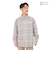 ハーレー（HURLEY）QUILTED フランネルシャツ 23MWV2200003-GRY
