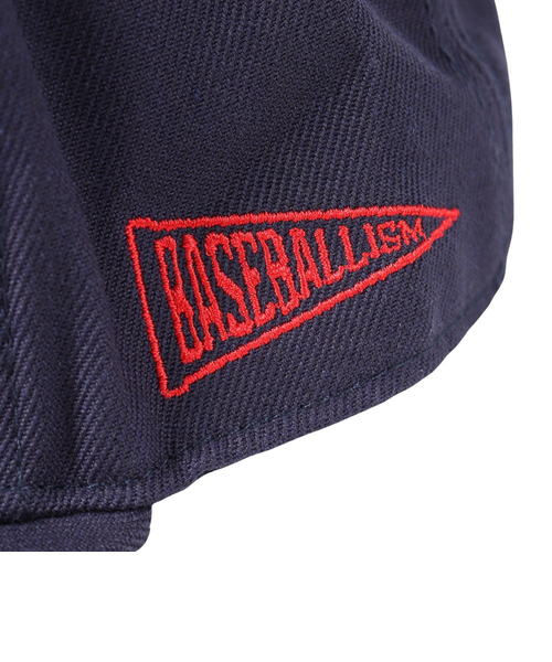 キャップ 帽子 MLB×ベースボールイズム ネイビー メジャーリーグ
