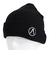 エアボーン（ARBN）EMB ニットキャップ ビーニー AR23FW-CAP003BLK ニット帽 フリーサイズ 黒
