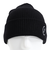 エアボーン（ARBN）EMB ニットキャップ ビーニー AR23FW-CAP003BLK ニット帽 フリーサイズ 黒