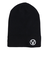 エアボーン（ARBN）EMB ニットキャップ ビーニー AR23FW-CAP003BLK ニット帽 フリーサイズ 黒