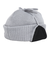 ニット帽 EAR MAFF ニットキャップ ビーニー SL23FW-HAT003GRY フリーサイズ 紐付き 耳当て付き グレー