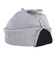 ニット帽 EAR MAFF ニットキャップ ビーニー SL23FW-HAT003GRY フリーサイズ 紐付き 耳当て付き グレー