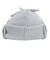 ニット帽 EAR MAFF ニットキャップ ビーニー SL23FW-HAT003GRY フリーサイズ 紐付き 耳当て付き グレー