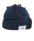 ニット帽 EAR MAFF ニットキャップ ビーニー SL23FW-HAT003NVY フリーサイズ 紐付き 耳当て付き 紺