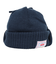 ニット帽 EAR MAFF ニットキャップ ビーニー SL23FW-HAT003NVY フリーサイズ 紐付き 耳当て付き 紺